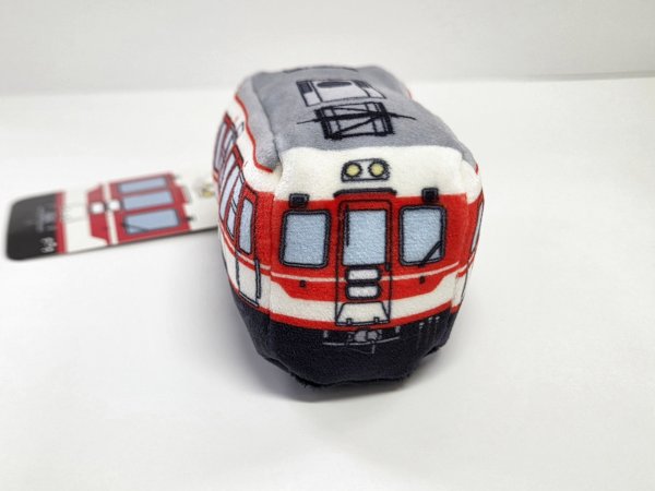 画像1: もちもち電車キーホルダー【１１００系】 (1)