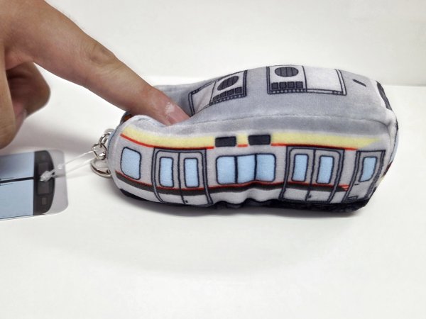 画像3: もちもち電車キーホルダー【６５００系】 (3)