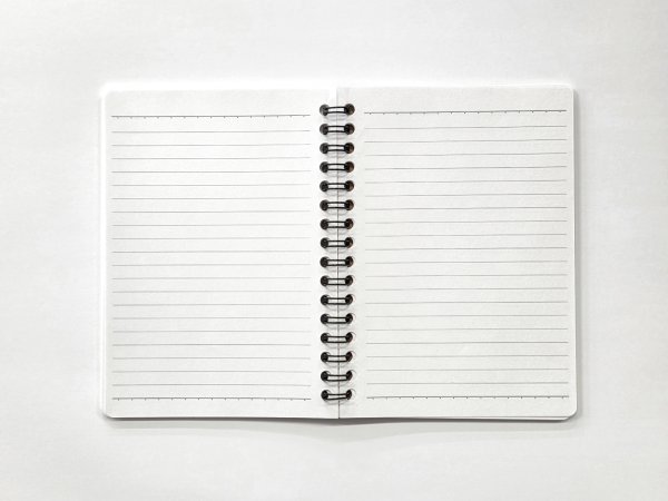画像2: リングノート（Ａ６）　鈴蘭台配線図アート (2)