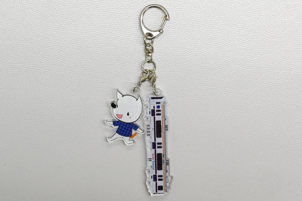 画像1: 神戸タータンコラボ２連キーホルダー (1)